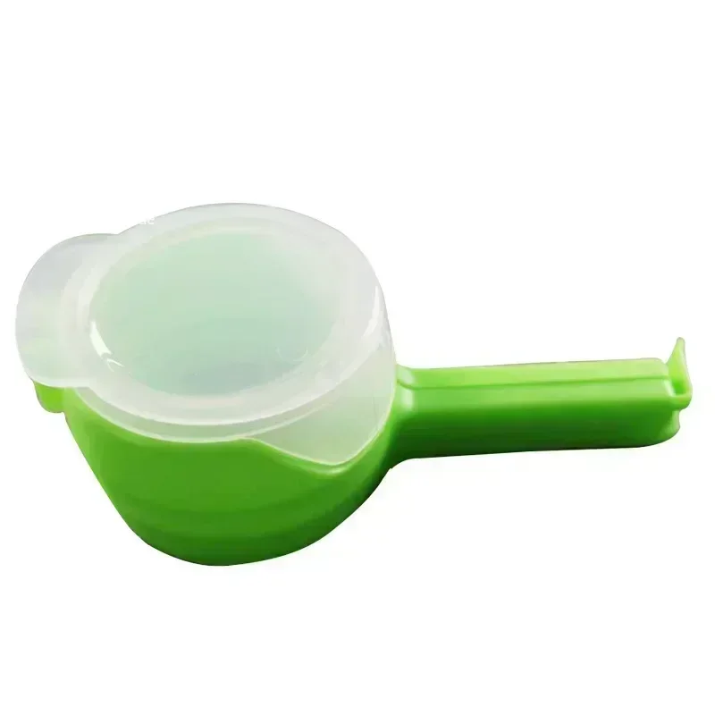 Food Preserving Bag Closure Clip Oat Dispense Spout Snack Bag Clip Moisture Seal Clip Fresh Keeping Sealer Clamp Kitchen Gadget - Image 4